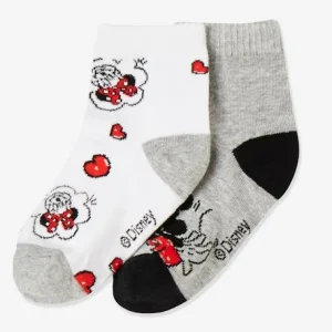 Lot De 2 Paires De Chaussettes Disney® Minnie Gris Clair Bicolor/multicolor – Minnie dernières 7