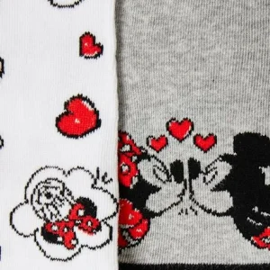 Lot De 2 Paires De Chaussettes Disney® Minnie Gris Clair Bicolor/multicolor – Minnie dernières 9