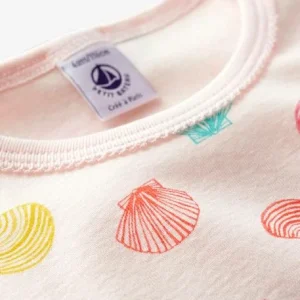 économies garanties Lot De 2 Pyjacourts Cœurs Et Coquillages En Coton Fille PETIT BATEAU Coeurs Et Coquillages – Petit Bateau 9