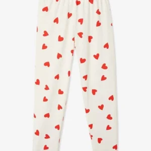 site pas cher Lot De 2 Pyjamas Coeurs Ivoire – Vertbaudet 16