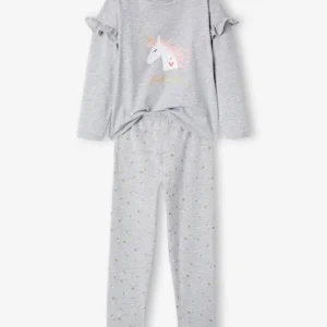 Lot De 2 Pyjamas Licorne Fille Lot Gris Clair – Vertbaudet prix de gros 10