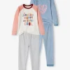 soldes luxe Lot De 2 Pyjamas Pop Fille Lot Bleu Et Rose – Vertbaudet 22