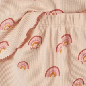 Lot De 2 Pyjashorts Fille Imprimés En Maille Côtelée Rose Poudré – Vertbaudet à prix très bas 18