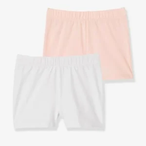 Lot De 2 Shorts Fille à Porter Sous Robe Rose – Vertbaudet Nouvelle Collection 18