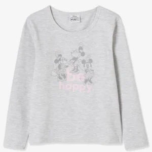 Lot De 2 T-shirts Fille Disney® Minnie Blanc Clair Uni Avec Decor – Minnie soldes luxe 11