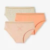 Lot De 3 Culottes à Fleurs Fille Lot Rose Et Beige – Vertbaudet Authenticité garantie 22