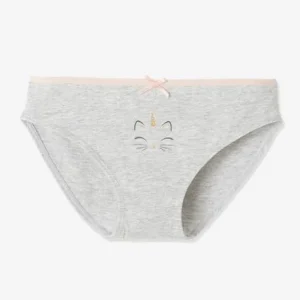 Lot De 3 Culottes Fille Chats Et Licorne Rose Poudré – Vertbaudet magasin france 12