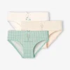 achat pas cher Lot De 3 Culottes Fille Fleurs Lilas – Vertbaudet 22