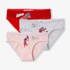 Lot De 3 Culottes Fille Miraculous® Rouge / Gris Chiné / Rose – Miraculous Couleurs variées 20