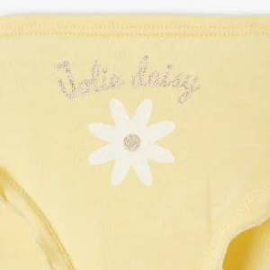 Lot De 3 Culottes Fille Volantées “marguerite” Jaune D’or – Vertbaudet à prix réduits 18