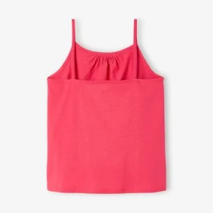 dernière tendance Lot De 3 Débardeurs Basics à Fines Bretelles Fille Framboise – Vertbaudet 16