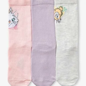 Lot De 3 Paires De Chaussettes Disney® Violet, Rose Et Gris Chiné – Disney Retour gratuit en magasin. 7