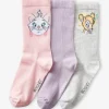 Distributeur Officiel Lot De 3 Paires De Chaussettes Disney® Violet, Rose Et Gris Chiné – Disney 14