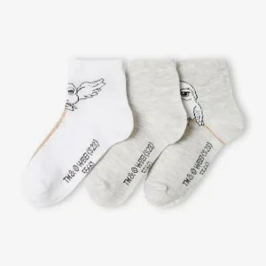 Lot De 3 Paires De Mi-chaussettes Fille Harry Potter® Gris Clair Chine – Harry Potter Livraison internationale 7