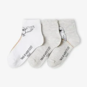 Lot De 3 Paires De Mi-chaussettes Fille Harry Potter® Gris Clair Chine – Harry Potter garantie de qualité 7