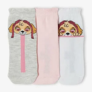 achat pas cher Lot De 3 Paires De Mi-chaussettes Fille Pat’Patrouille® Lot Rose – Pat’ Patrouille 7