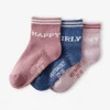 Lot De 3 Paires De Mi-chaussettes Happy Lot Rose Clair – Vertbaudet Livraison Standard/Rapide 10