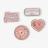 Boutique Lot De 4 Badges Thermocollants Fille Rose – Vertbaudet 14