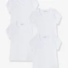 Lot De 4 T-shirts Fille BASICS Blanc – Vertbaudet l'unique style 20