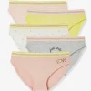 Lot De 5 Culottes Fille Eau De Rose Rayé – Vertbaudet excellente qualité 22