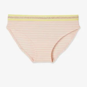 Lot De 5 Culottes Fille Eau De Rose Rayé – Vertbaudet excellente qualité 18