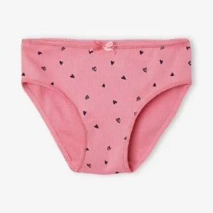 Lot De 5 Culottes Fille En Maille Côtelée Lot Rose – Vertbaudet Satisfait ou Remboursé 14