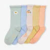 beauté Lot De 5 Paires De Chaussettes Marguerites Fille En Maille Côtelée Abricot – Vertbaudet 11