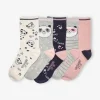 Acheter Maintenant Lot De 5 Paires De Chaussettes Panda Fille Lot Mauve – Vertbaudet 8