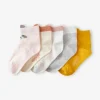 Lot De 5 Paires De Mi-chaussettes Animaux Lot Rose Clair – Vertbaudet Meilleur Service 11