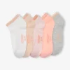 Lot De 5 Paires De Soquettes Fille En Maille Côtelée Rose Poudré – Vertbaudet magasin en ligne 10