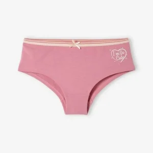 nouveau produit Lot De 5 Shorties Coeurs Fille Lot Rose Et Blanc – Vertbaudet 12