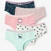 luxe soldes Lot De 5 Shorties Fille Lot Rose Et Bleu – Vertbaudet 20