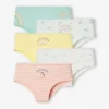 Lot De 5 Shorties Fille Rose Pâle – Vertbaudet Nouvelle tendance 22