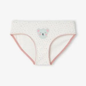 Lot De 7 Culottes Fille Animaux Blanc – Vertbaudet Neuve avec étiquette 12