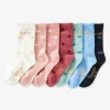 Lot De 7 Paires De Chaussettes Semainier Fille Lot Blush Imprimé – Vertbaudet magasin en ligne france 10