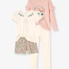 Authentic Original licence Lot Pyjama + Pyjashort Bohème Fille Vieux Rose – Vertbaudet 20