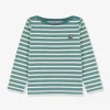 mode Marinière Coton PETIT BATEAU Rayé Vert – Petit Bateau 22