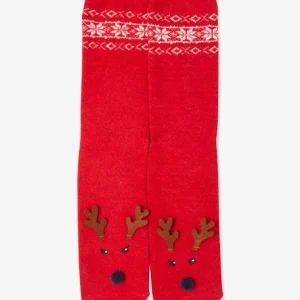 Pack Chaussettes Noël Fille Enfant + Adulte Rouge Foncé Imprimé – Vertbaudet achat 15