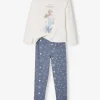 Pyjama Fille Bi-matière Disney® La Reine Des Neiges 2 Blanc Et Bleu – Reine Des Neiges magasin france 22