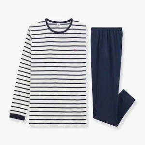 meilleur service Pyjama Marinière Garçon PETIT BATEAU écru – Petit Bateau 10