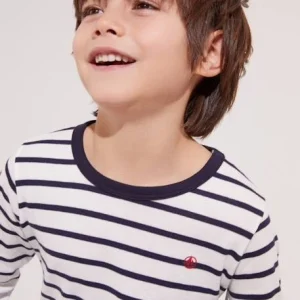 meilleur service Pyjama Marinière Garçon PETIT BATEAU écru – Petit Bateau 12