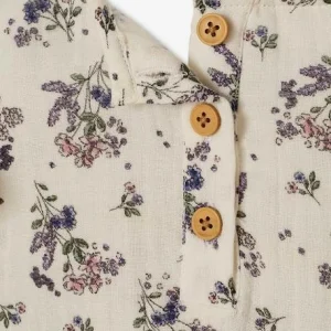 Robe à Smocks Motifs Fleurs Fille Beige Imprimé – Vertbaudet magasin en ligne france 15