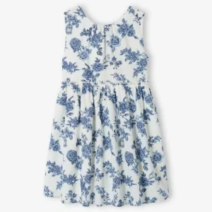 Top ventes Robe De Cérémonie à Fleurs Fille Noeud Au Dos écru – Vertbaudet 10