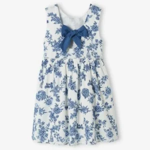 Top ventes Robe De Cérémonie à Fleurs Fille Noeud Au Dos écru – Vertbaudet 12