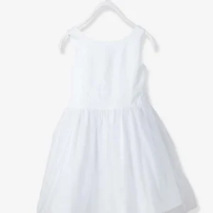 Robe De Cérémonie Fille En Satin Et Tulle Rose Poudré – Vertbaudet comparez les prix 10