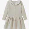 Robe En Molleton Fille CYRILLUS Beige Chiné – Cyrillus Authentic Original licence 11