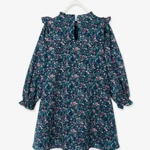 grande qualité Robe Imprimée Fleurs Fille Vert Imprimé – Vertbaudet 14