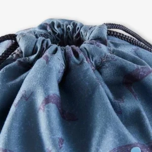 Sac à Goûter “capitaine” Motifs Baleines Garçon Bleu Ardoise Foncé Imprimé – Vertbaudet fashion pas cher 12