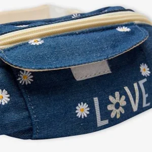 Sac Banane Fille En Denim Brodé Bleu Jean – Vertbaudet Officielle 11