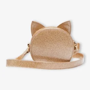 nouveau produit Sac Rond Fille Chat Scintillant Or – Vertbaudet 8